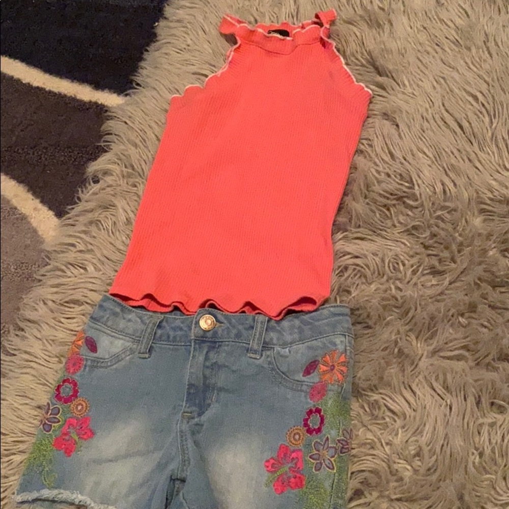 Little girls top and bottom set